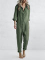 ANDRINE™ - JUMPSUIT MET LANGE MOUWEN