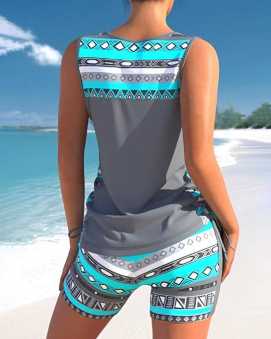 Floor | Geometrische tankini set