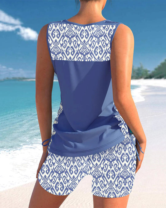 Floor | Geometrische tankini set