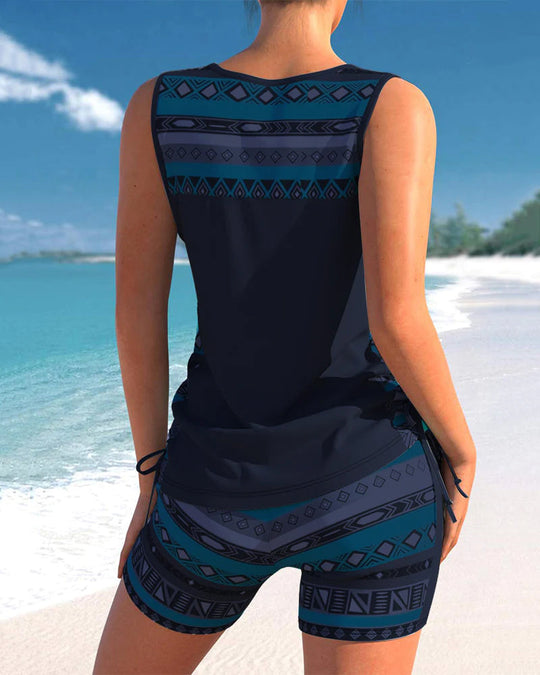 Floor | Geometrische tankini set