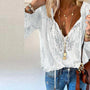 Cynthia - Gehaakte boho damesblouse